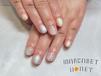 マーガレットハニー 本八幡/ぷっくり梅雨ネイル