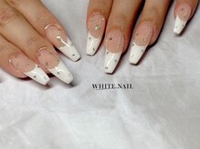 ホワイトネイル(WHITE NAIL)/フレンチ/ドット/持ち込み/パラ