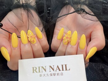 リンネイル 新大久保店(Rin Nail)/#待ち込みデザイン #ワンカラー