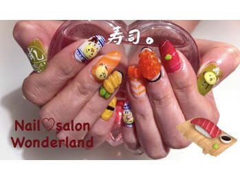 お寿司&絵文字ネイル