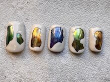 シープラスエー(C+A)/大人キラキラ囲みネイル