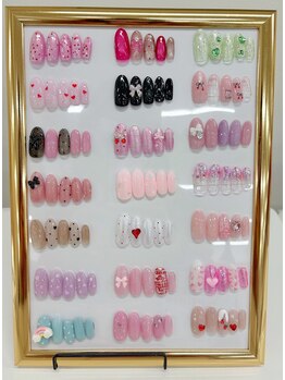 東海最大級ネイルサロン by レディスペネイル 名駅店/小林限定ハート＆リボンの定額！