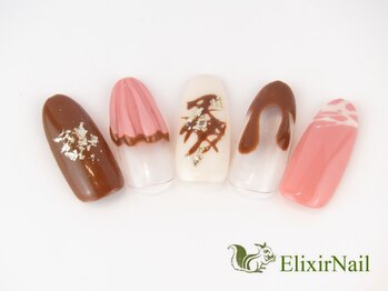 エリクサーネイル 五反田(Elixir Nail)/定額b カジュアル/クーポン使用