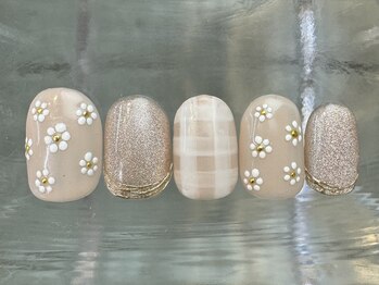 ナネア カラー(nanea color)/フラワーチェック12500円