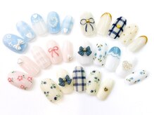 ネイルコレクション ベビーピンク(Baby Pink)/ジェル定額￥8990☆フラワー