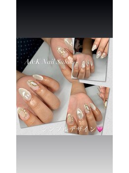 エーアンドケー(A&K)/シンプルデザイン