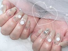 アネラ ネイルズ(Anela_nails)/ローズネイル