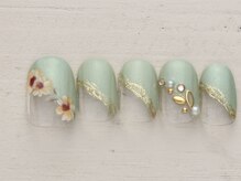 ノーネイル 大宮(NO NAIL)/ひまわりフレンチ ￥4990