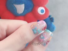 リーチェ ネイルズ(Riche Nails)の雰囲気（多種類のサンプルあり◎似合わせカラー◎持ち込みデザイン可◎）