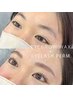 【眉毛スタイリング】オーダーメイドアイブロウWAX+まつげパーマ¥8000