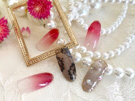 １月定額ネイルデザイン