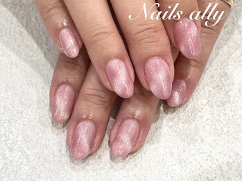 ネイルズアリー 立川店(Nails ally)/ギャラクシー×マグネット×秋冬