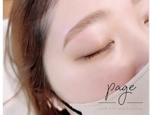 ペイジ(page)/学割《jr割》眉Wax＋メイク¥4000