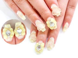 ジェル定額￥9990★姫リボン