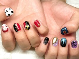 組み合わせネイル