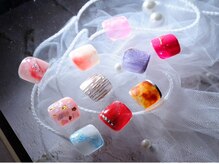 ラジュルネ(nail&eyelash La journee)/フット2本アート