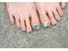 《初回オフ無料》【Foot】 持込みデザイン/シンプル ¥11,000