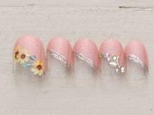 ノーネイル 大宮(NO NAIL)/ひまわりフレンチ ￥4990