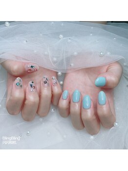 ブリー(Brille)/夏ネイル