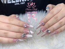 ナナネイル アメ村心斎橋店(NaNa Nail)の雰囲気（【豊富なカラーパーツ】ワンホン/マグネット/リボンネイル等♪）