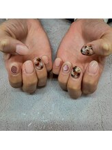 サロンドティス 学芸大学(salon de tis)/マーブルネイル