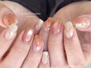 ニュアンスネイル:aoi