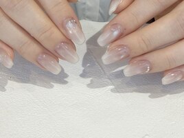 マグネット☆白グラデーション