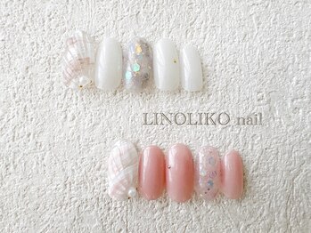 リノリコネイル 元住吉(Lino Liko nail)/7月New in☆8500円定額デザイン