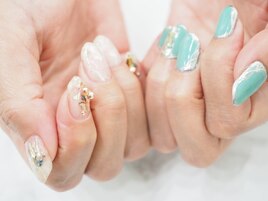 ちぐはぐネイル