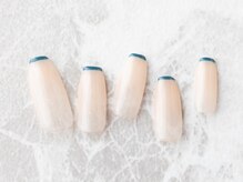 リーナ(LiNA Beauty Garden)/自爪風カラー★先端細フレンチ