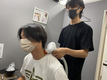 キングスサロン 熊本/メンズお2人で脱毛