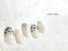 ルークネイル 恵比寿店(LUKE NAIL)/フラワーグラデーション　花　春