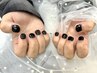ハンド　ワンカラー75分¥7500