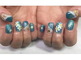 プルメリアネイル
