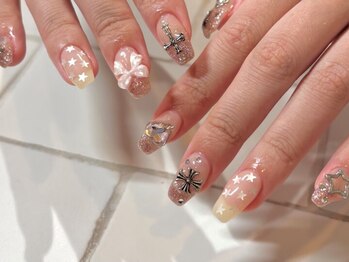カミナネイル(KAMINA.nail)の写真/シンプル/ニュアンス/マグネット/フレンチ/フットネイル多数!!【オフ込】simple designコース￥8000