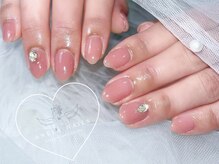 アネラ ネイルズ(Anela_nails)/ワンカラー+パーツ
