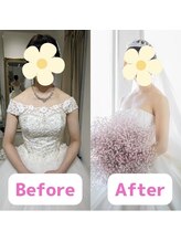 ボディキュア ブライダル美容整体 大阪梅田/姿勢改善で美姿勢花嫁に/関西