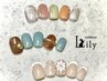 【新規】控えめ華やか♪月替わり１２種　オフ込　¥7150