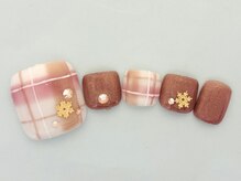 ネイルエイム(Nail eim)/フット★チェック★雪の結晶