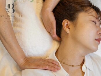 Belinda.lei(アトリエ紗代)【ドライヘッドスパ&アイブロウ/張り付かない眉毛パーマ】/首肩こりも解消します！