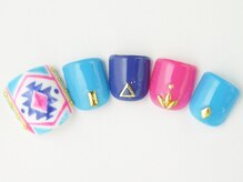 ネイルサロン ドレリッチ 大宮店(drerich)/ネイティヴ手描きFOOT