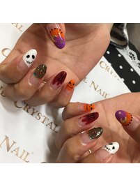 ハロウィンネイル