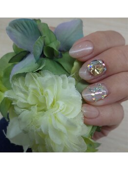 シキ(SIKI)/ワンカラー×ストーンアート