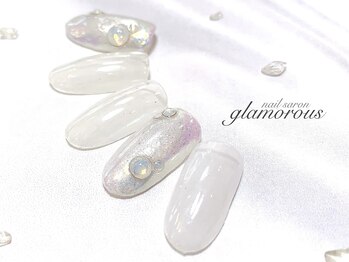 ネイルグラマラス 西新井店/《パラジェル》大人ホワイト