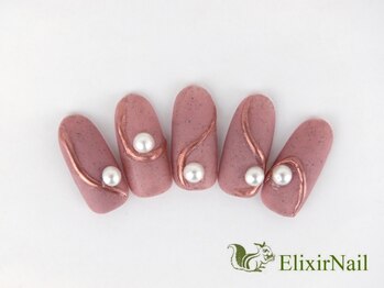 エリクサーネイル 五反田(Elixir Nail)/定額b カジュアル/クーポン使用