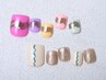 【２回目以降】フット　*アート6本以上*フルデザインコース　14300円