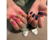 フレイムス アイラッシュ アンド ネイル(FRAMES)/アシメネイル