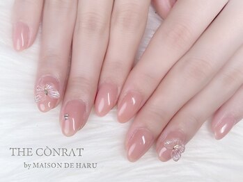 ザ コンラット(THE CONRAT by MAISONDE HARU)/ピーチピンク×バタフライ