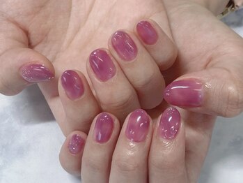 ひまりネイル(ひまりnail)/むら塗りニュアンス