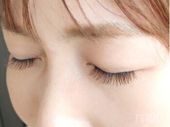 メルト(melt.)の写真/お客様のなりたい印象に合わせて、目の形やまつげの生え方を見極めて最適なデザインをご提案いたします♪